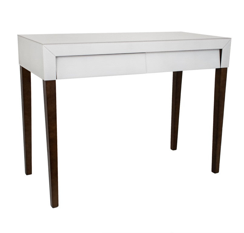 Betsy Iced Ivory Shagreen Writing Desk Shropshire Design