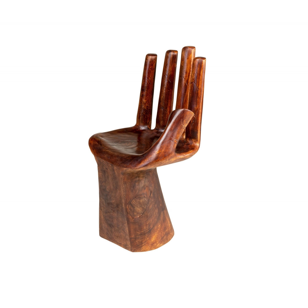 el dito chair hand carved in japanese oak wood