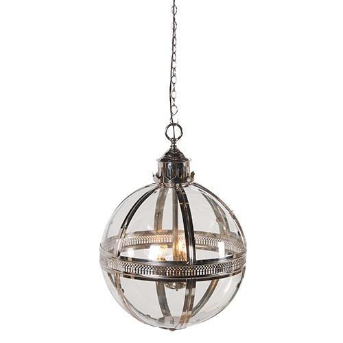 The Vienna Glass Orb Ceiling Light Shropshire Design