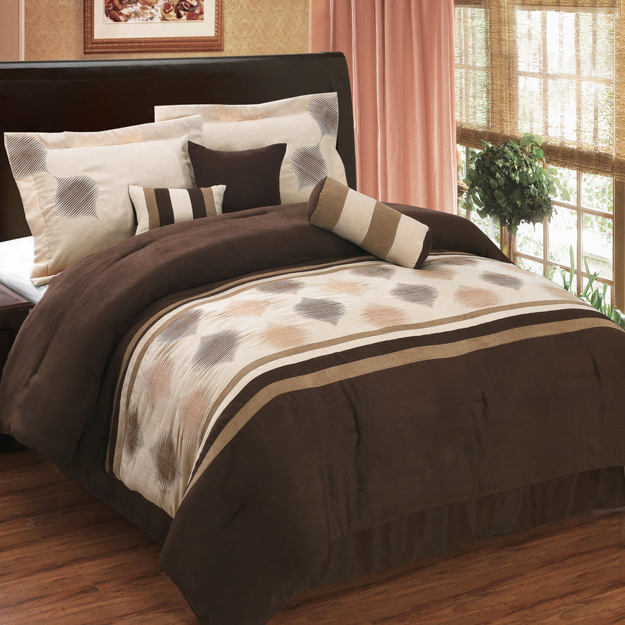 Grace Micro Suede Comforter Set Bedding Set Scotts Sales