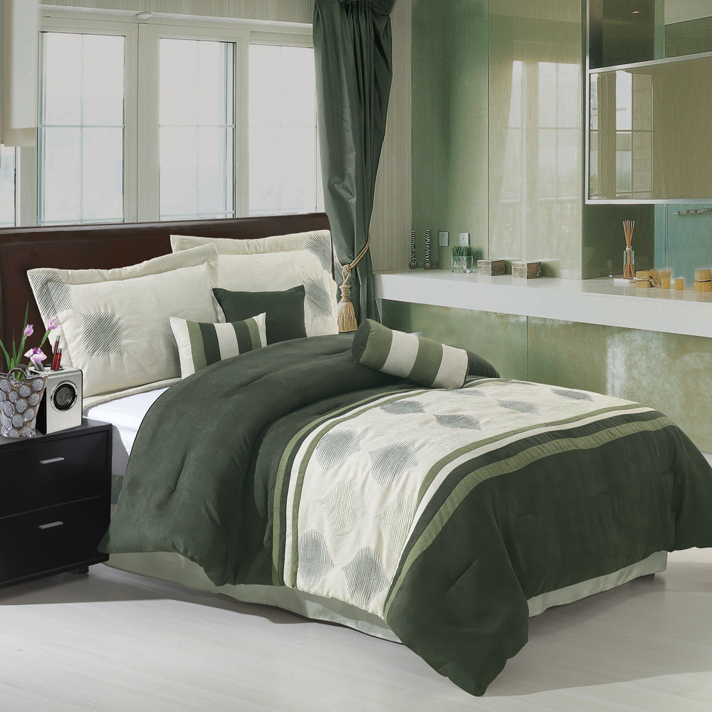 Grace Micro Suede Comforter Set Bedding Set Scotts Sales