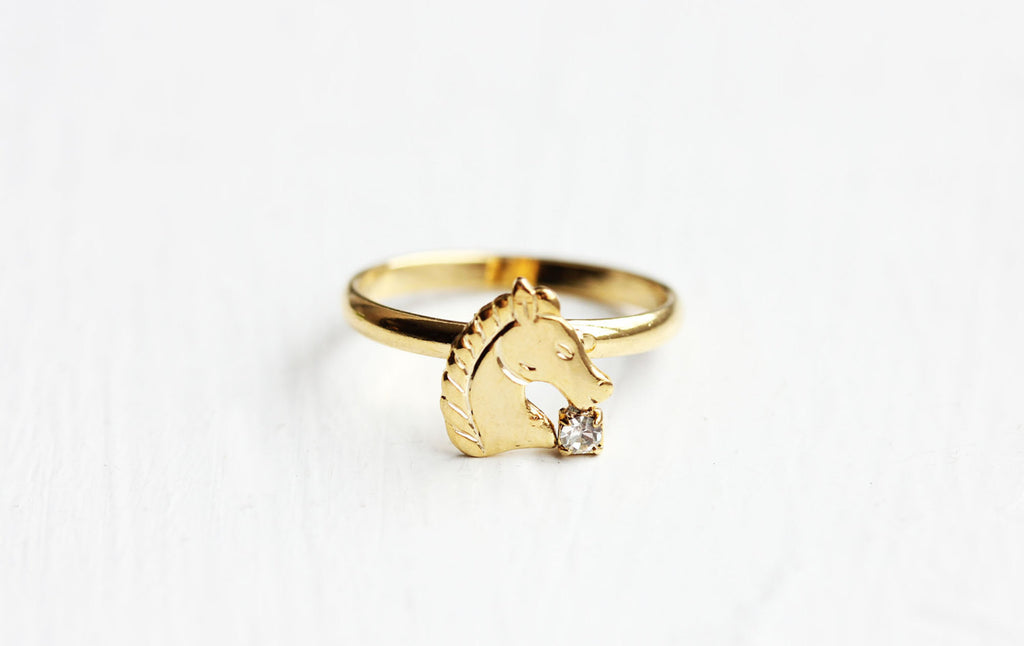 Buy quality Gold Horse Ring in Vadodara