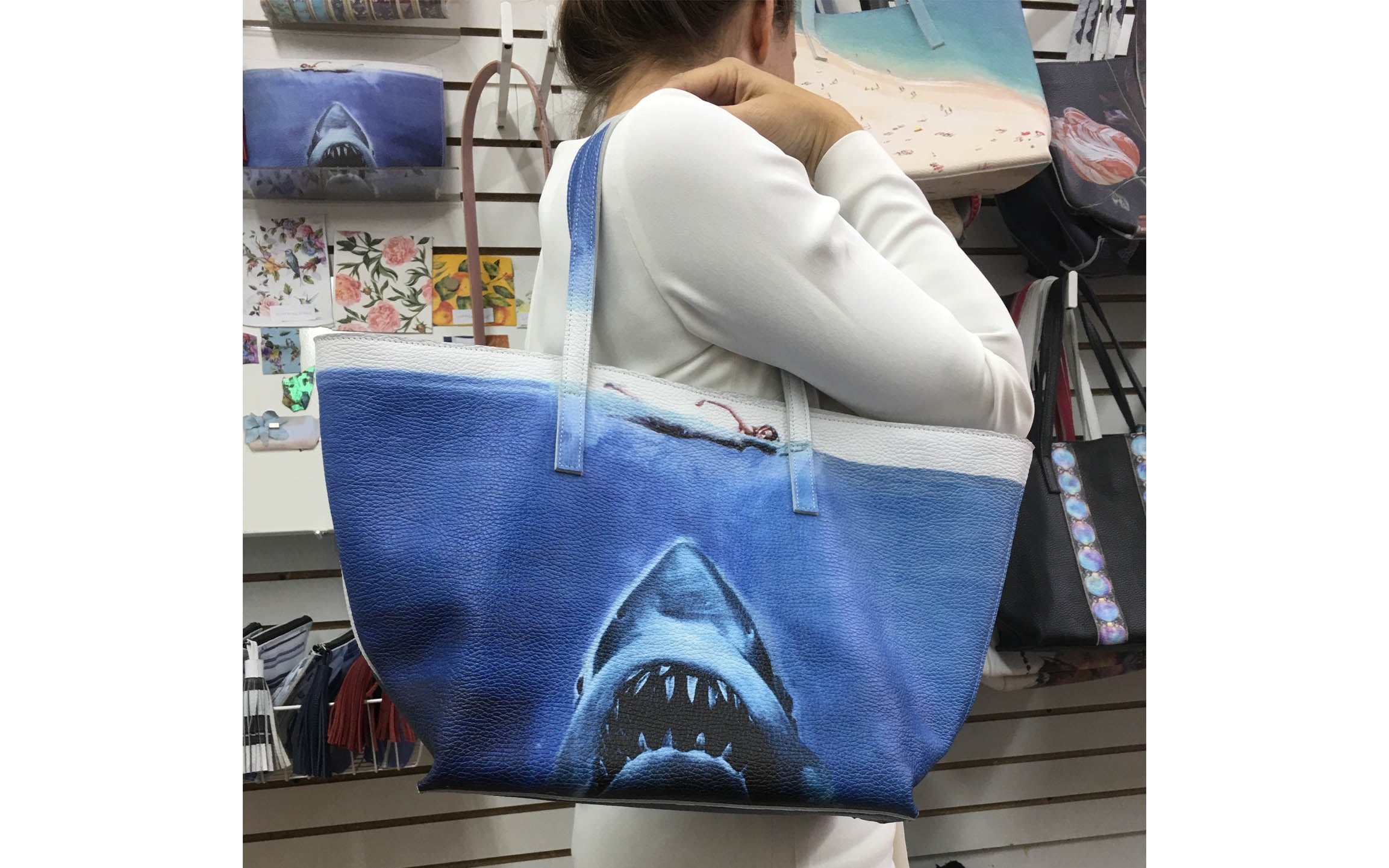 The Shark Attack Tote - For Christine