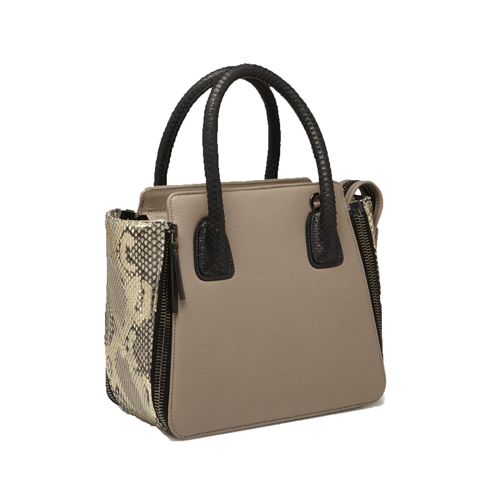 The Taupe Leather Blakeley Bag