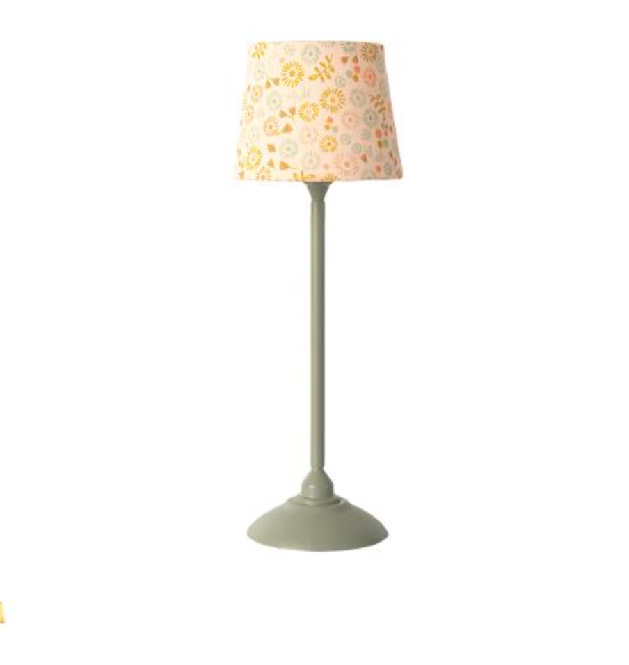 Maileg Floor Lamp in Mint