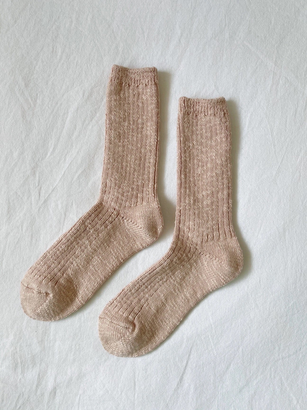 Le Bon Cottage Socks - Peachy Keen