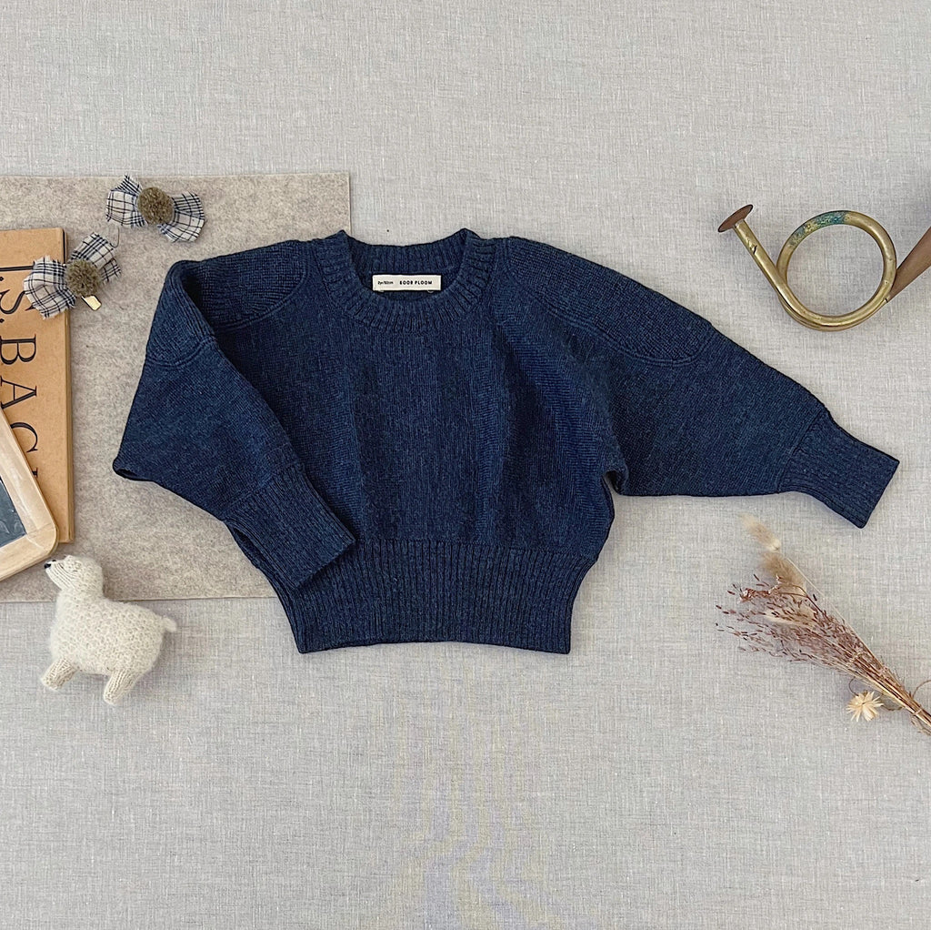 Soor Ploom Piper Pullover in Chambray | Wee Mondine