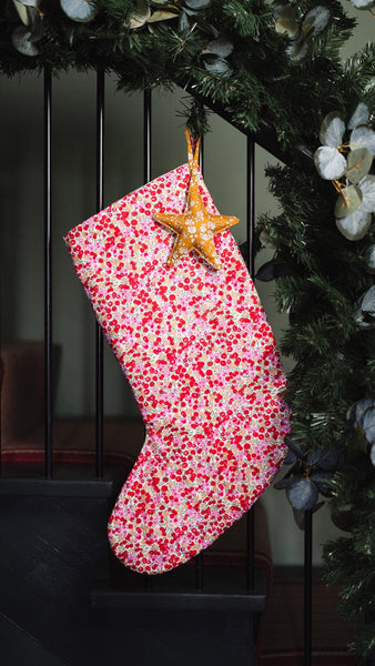 Coco & Liberty Fabric Christmas Stocking ~ | Wee