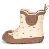Konges Brume Welly Boots ~ Multi Foil Hearts
