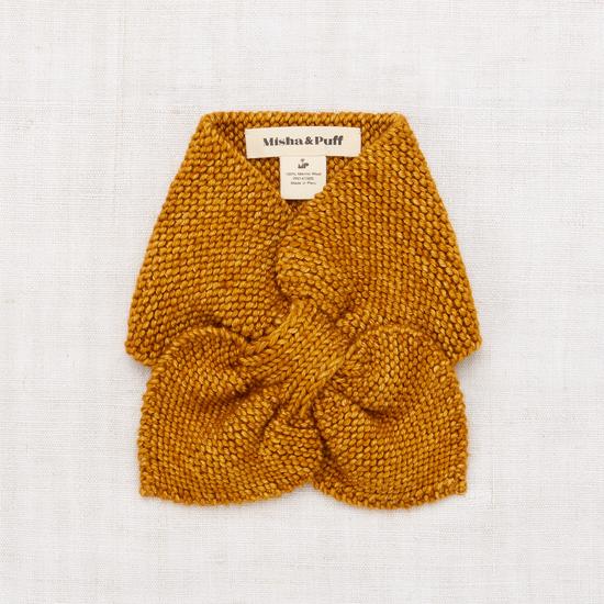 Misha & Puff Sledding Scarf in Marigold