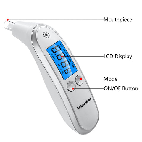 Ketone Monitor with New Technology Semi-Conductor Sensor to Test The Ketone  Content by Breath
