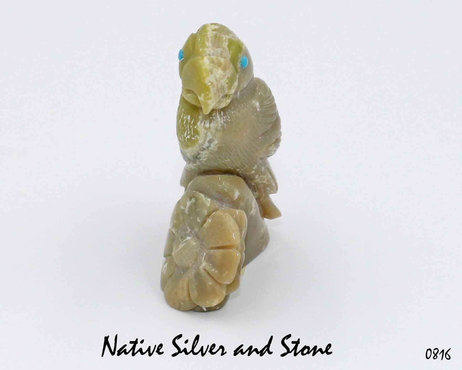 Hudson Sandy - Zuni Fetish Carver | Native Silver & Stone LLC