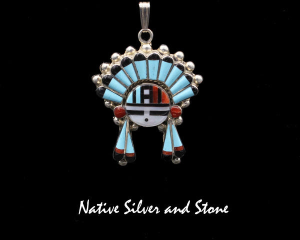 Zuni Jewelry ged Zuni Sun Face Native Silver Stone Llc