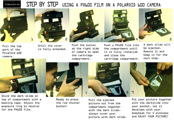 All you need to know - Polaroid 600 instant camera – FilmNeverDie