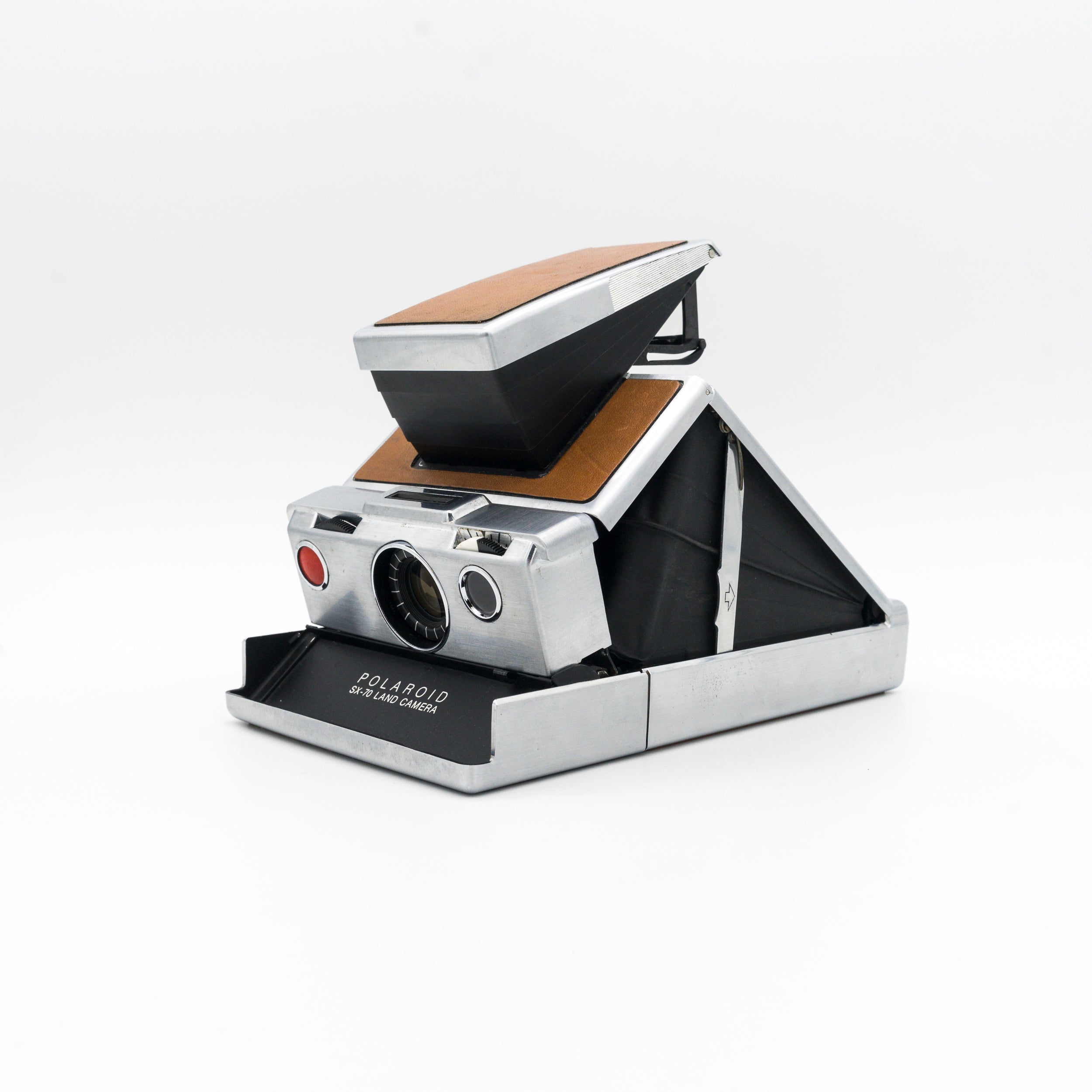  Polaroid SX 70 Land Camera  Silver Instant Camera  