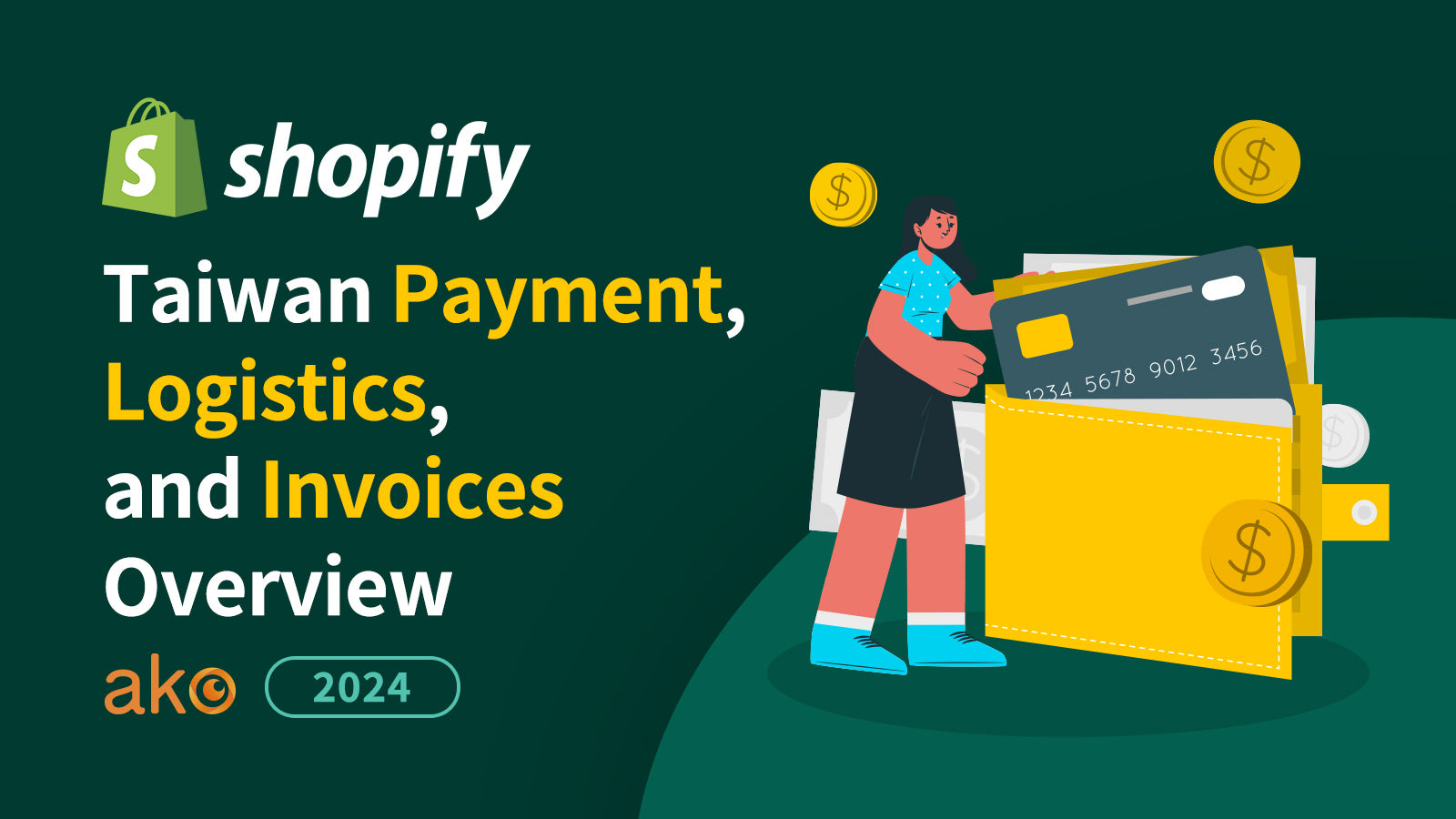 2024 Shopify Taiwan Payment, Logistics, and Invoices Overview