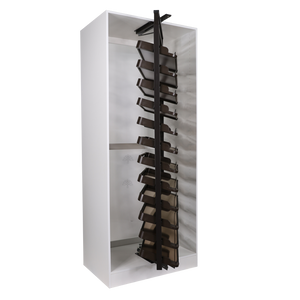 Closet Accessory Zapato C Rotation Adjustable 12 Shelves Shoe Rack Lifeart Cabinetry