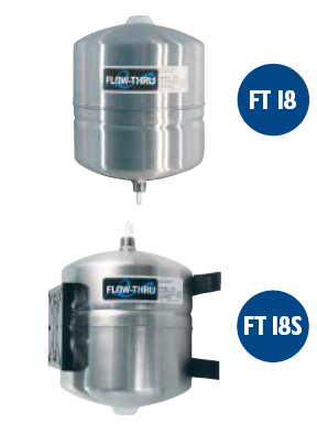 Buy FT-18 FLOW-THRU 4.5 Gallon Stainless Steel Water Well Pressure