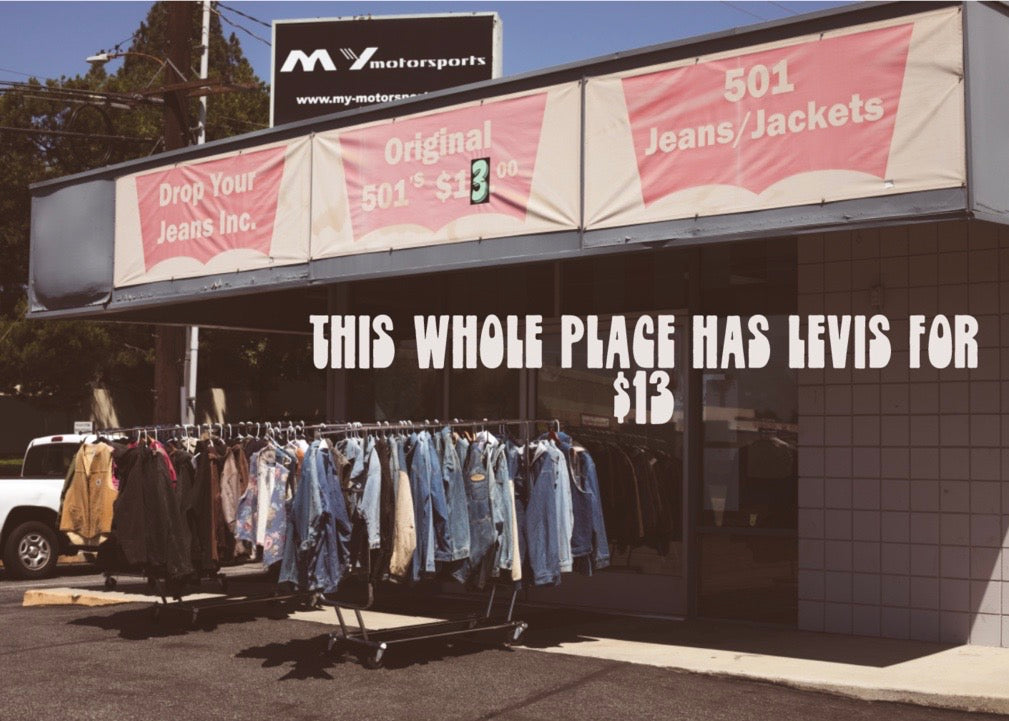 Where to find Levi's for $13 in Los Angeles – FEEL YOUR SOUL