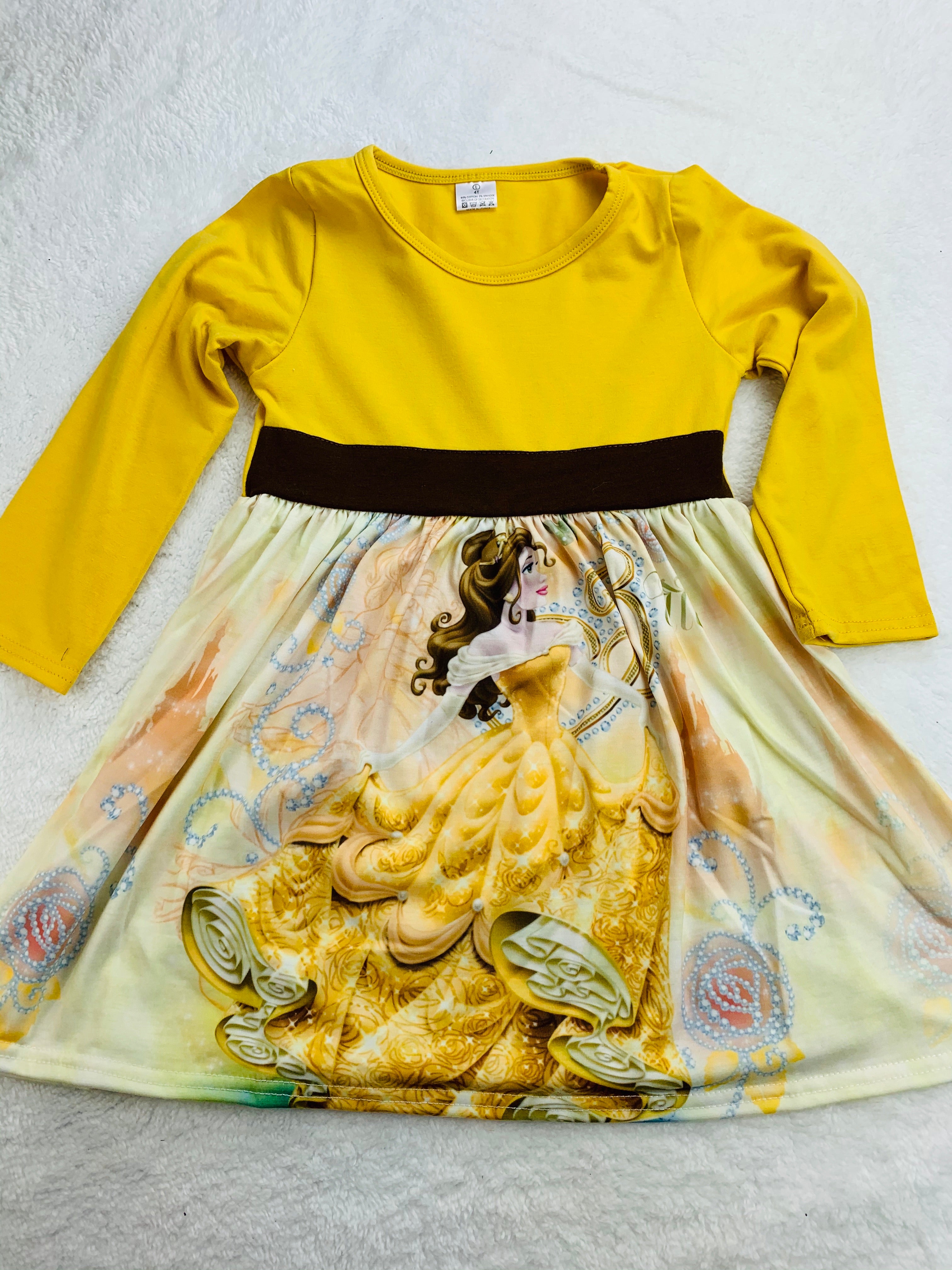 yellow dress 4t
