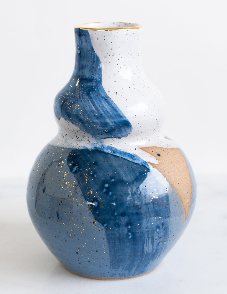 stonware curvy vase navy brushstroke and blue and white pour with gold splatters 4 1 of 1 6efaf032 e412 4b1f be9c dd2bdb9967eb 1024x1024