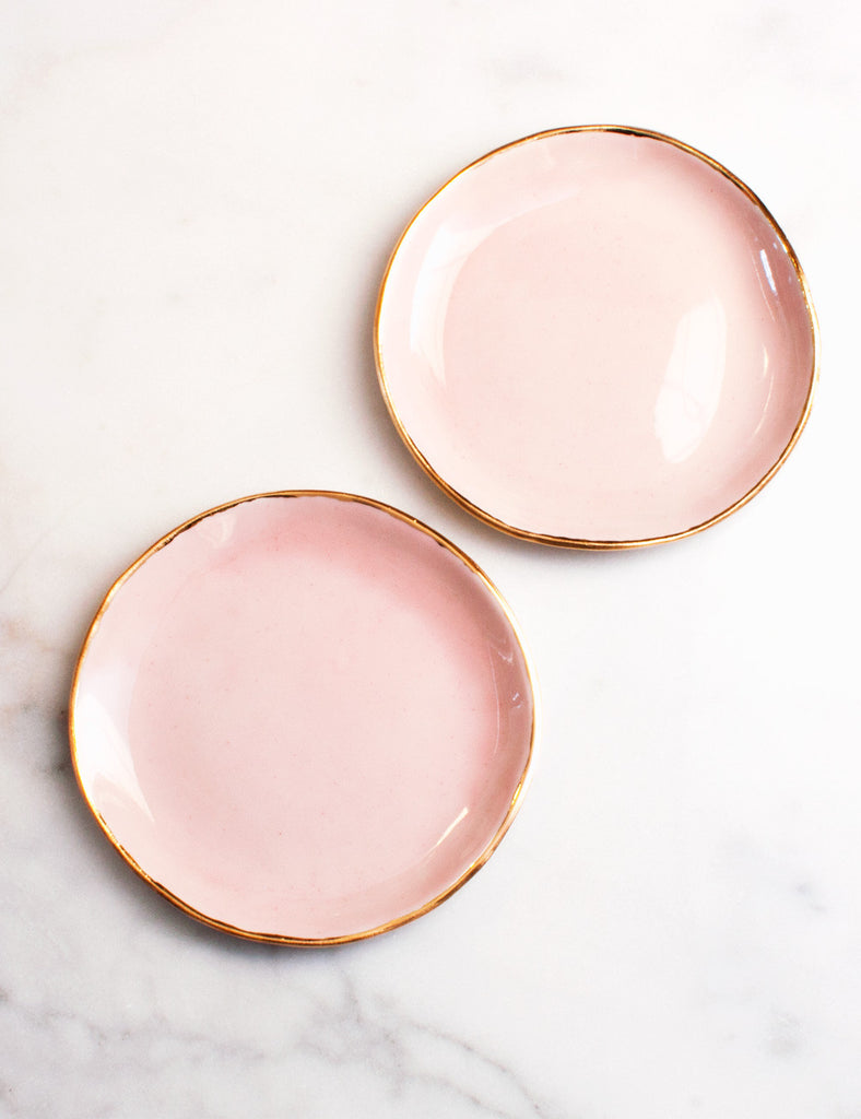 rose gold dishes