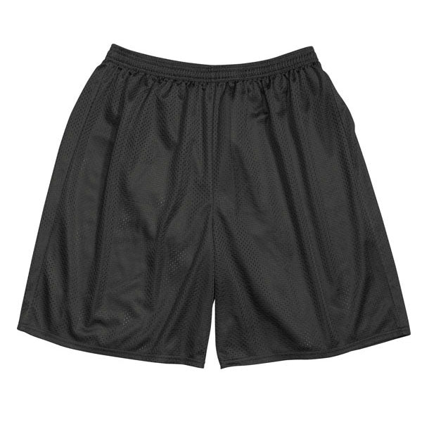 Mesh Gym Shorts - Black - Bulk-Caps Wholesale Headwear