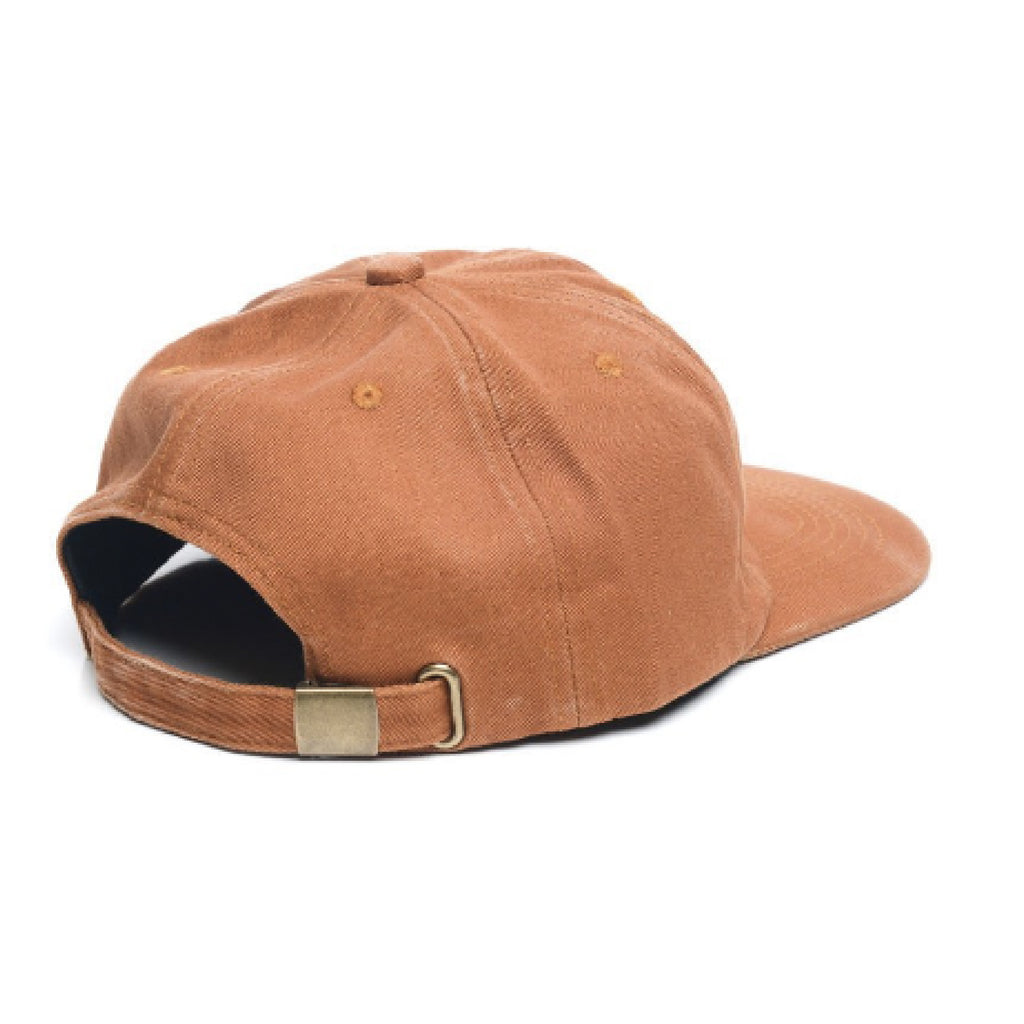 Faded Unstructured 6 Panel - Rustic Orange - Bulk-Caps Wholesale Headwear
