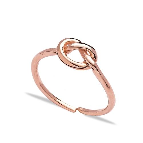 Rose Gold Love Knot Ring Lost Lover