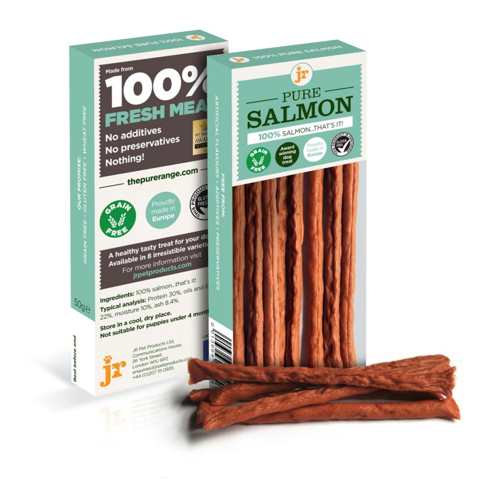 Salmon deals dog biscuits