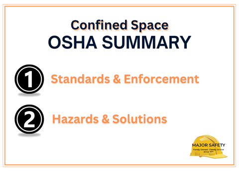 OSHA Summary Confined Space Entry | Major Safety