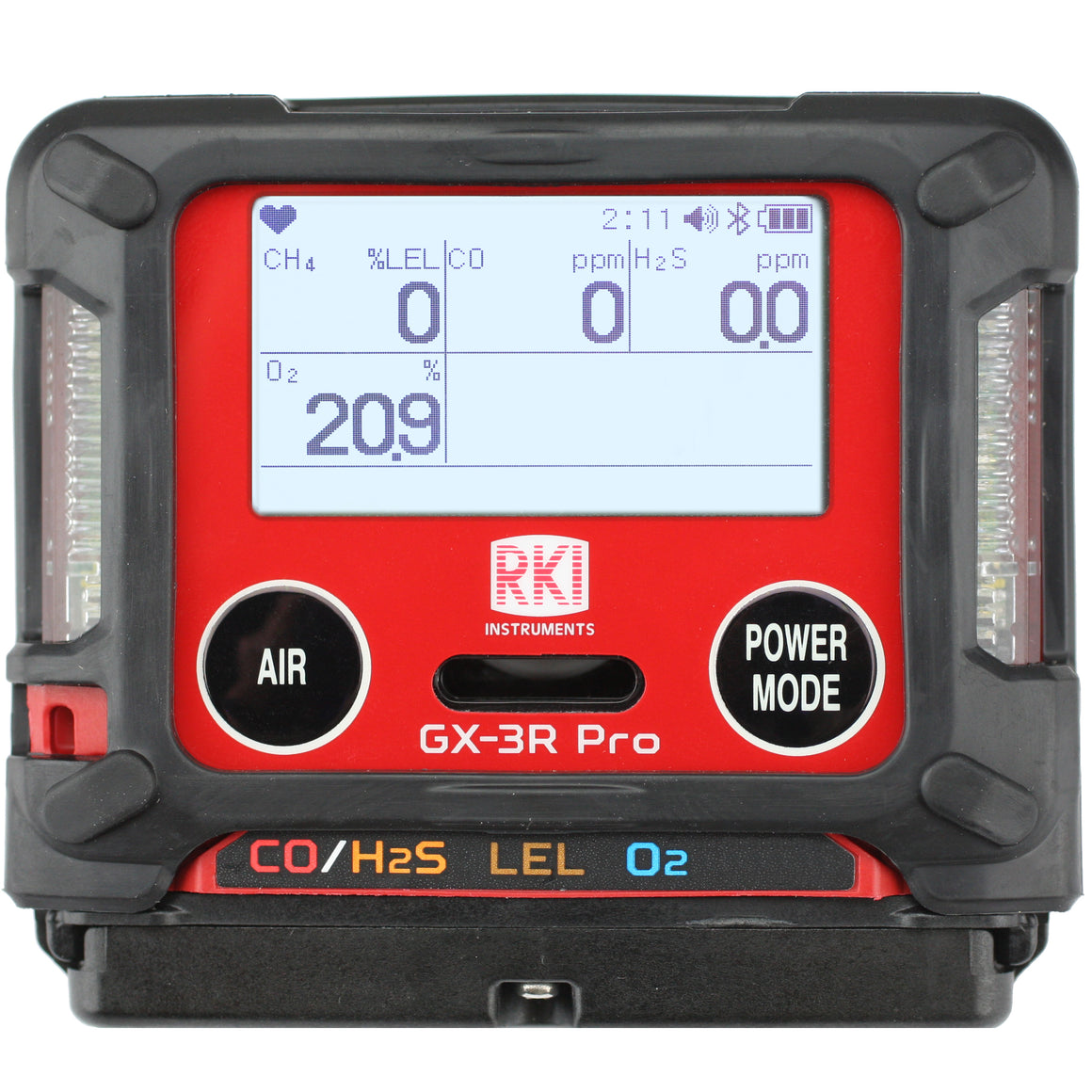 RKI 726-107-05-P2 EAGLE 2, Six Gas Portable Monitor for LEL and PPM ...
