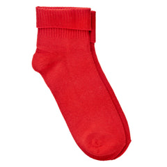 red dyed socks