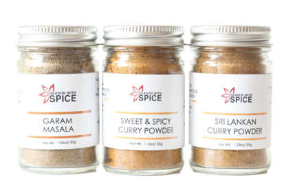 curry powder spice set