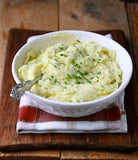 Garlic mashed potatoes recipe with ground nutmeg by SeasonWithSpice.com