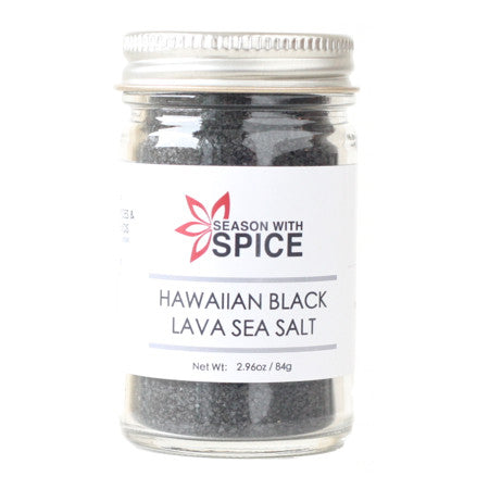 Hawaiian Black Lava Sea Salt