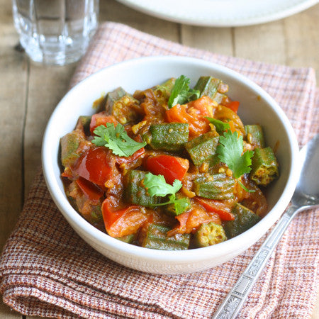 Okra & Tomato Curry recipe