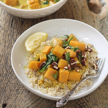 Butternut squash curry