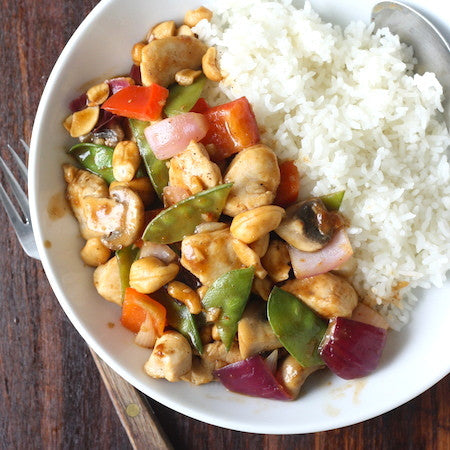 Cashew chicken in sichuan sauce recipe