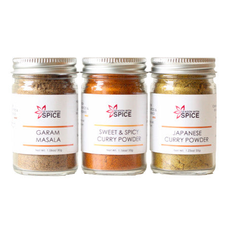 Curry powder spice set