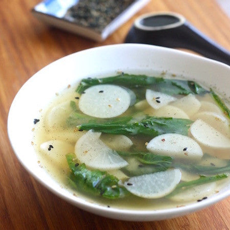 miso soup recipe with fruitcake seasoning