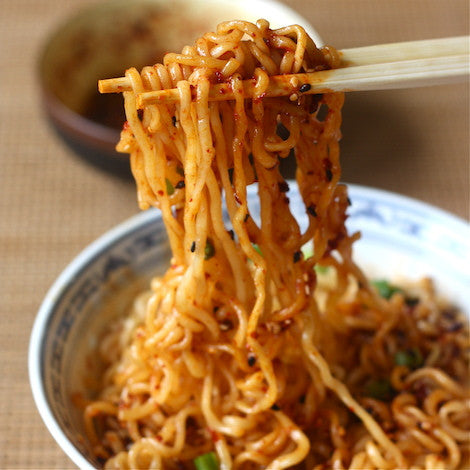 ramen noodles with spicy korean chili seasoning recipe