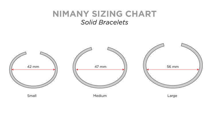 Bracelet Size Guide  The Jewellery Room