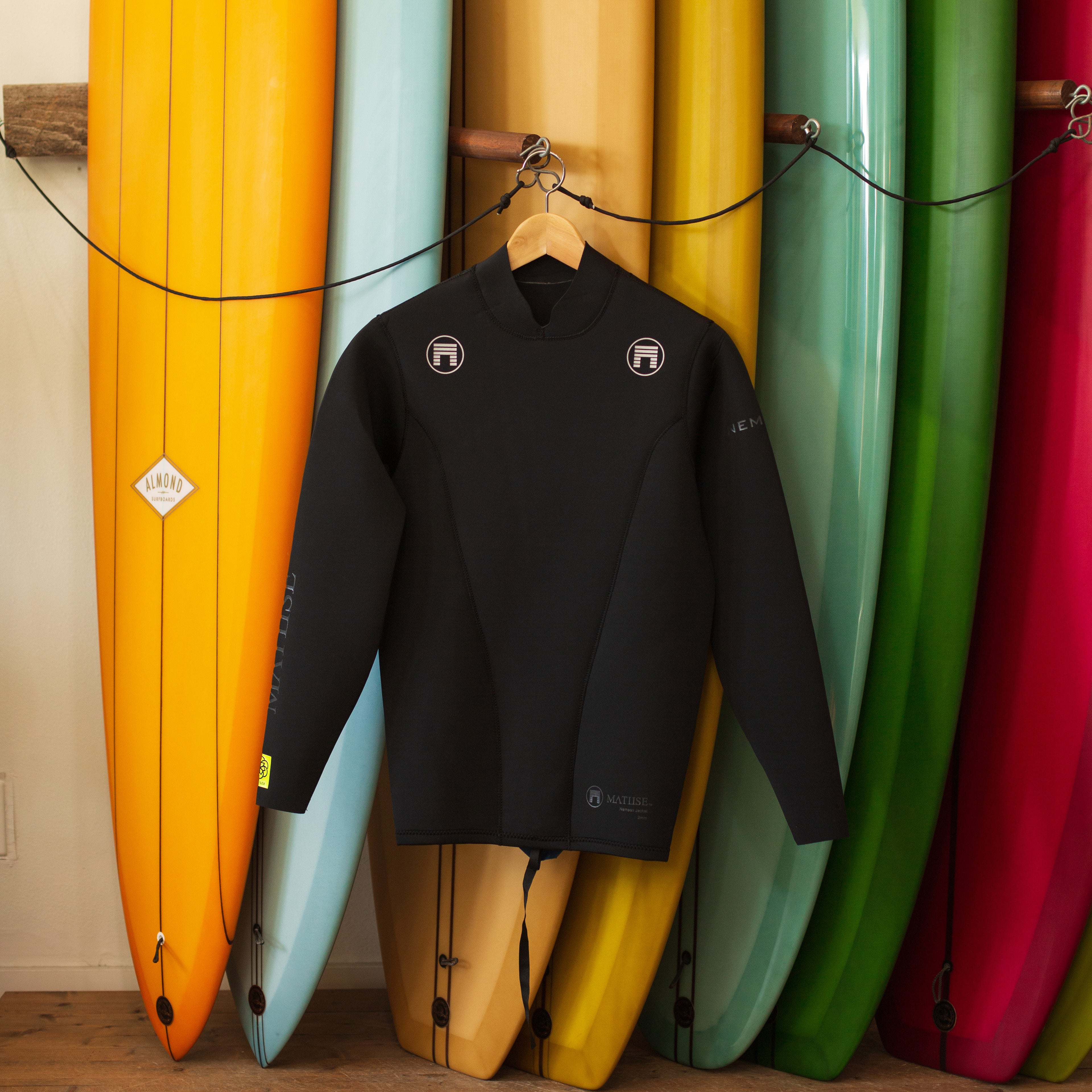 Trunks + Wetsuits | Almond Surfboards & Designs