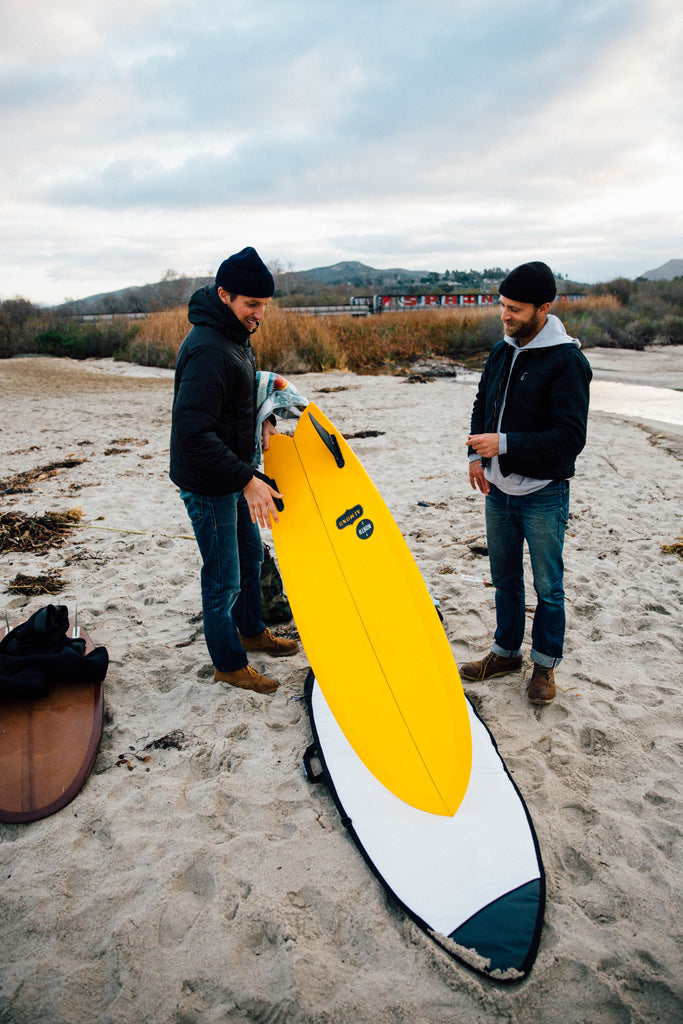 What are surfboards made of?