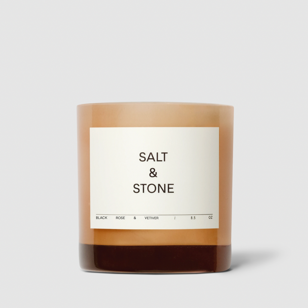 Black Rose & Vetiver Candle | SALT & STONE