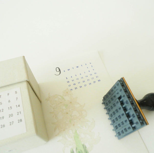 Mizushima Stamp Infinite Calendar Tabiyo Shop