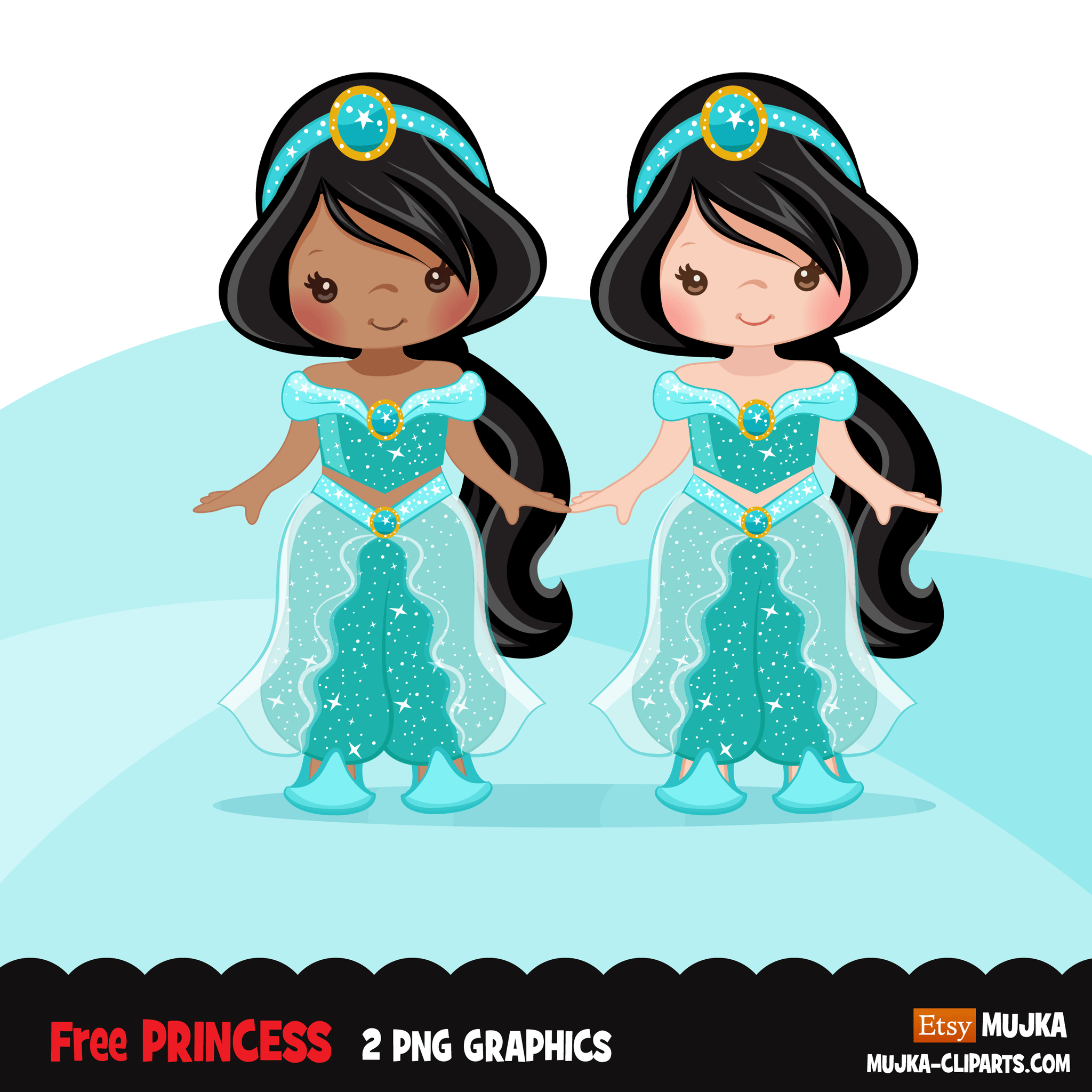 Free Princess Clipart Princess Jasmine Fan Art Graphics Mujka Cliparts