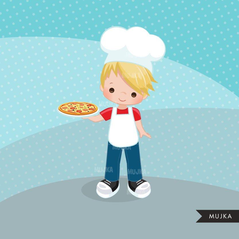 pizza maker clipart