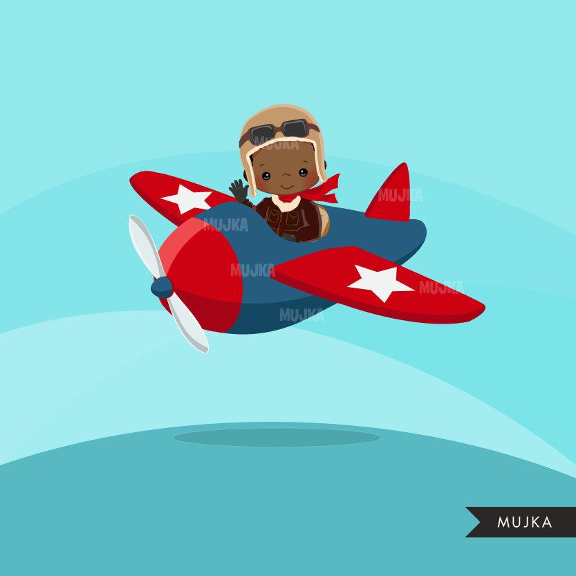 france people clipart and pilots